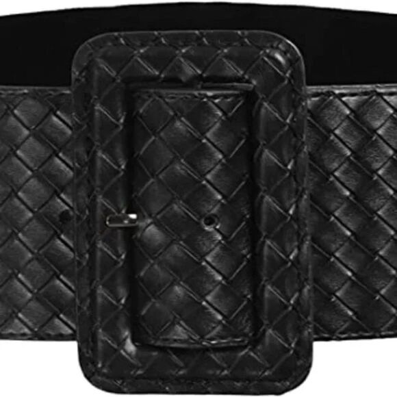 New Stretchy Belt 1950s 3 Inch Wide Elastic Belts - Picture 4 of 5